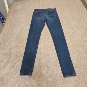 AG Adriano Goldschmied Farrah High Rise Skinny Jeans Size 30 Dark Wash Stretch